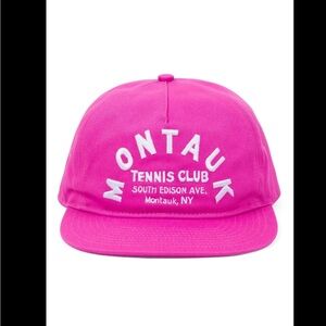 NWOT Hot Pink Magenta Montauk Baseball Trucker Hat